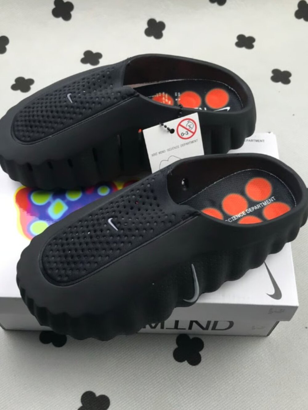 Nike Mind 001 Black Slide Sandals